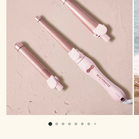 MULTI BARREL BEACHWAVER in Pink Rosegold - Picture 3 of 6